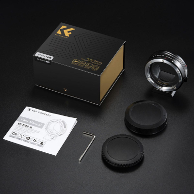 Adapter K&F Concept për Canon EF në EOS R