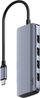 HUB USB Cudy 6 në 1, HDMI 4K, Power Delivery 100W, gri