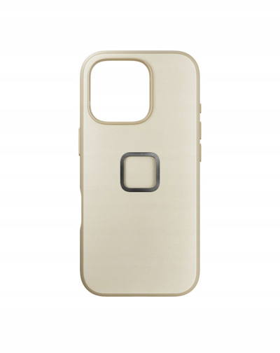 Mbështjellëse telefoni Peak Design Everyday Fabric për iPhone 16 Pro, SlimLink MagSafe, Bone