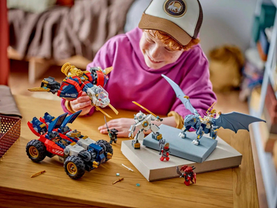 Lodër ndërtimi LEGO Ninjago Zane’s Ultra Combiner Mech 4 në 1 71834