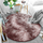 Tapet rreth Tapi Round Shaggy 90 cm, ombre, lejla rozë