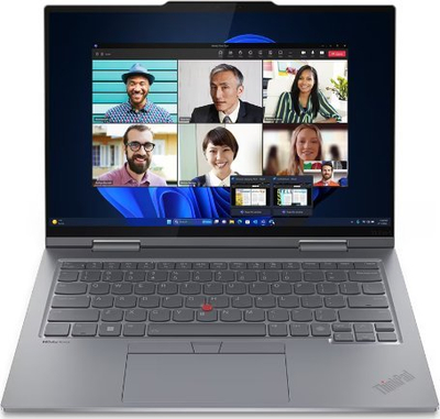 Laptop Lenovo ThinkPad X1 2‑in‑1 Gen 9, 14" me prekje, Core Ultra 7, 16GB 512GB, ngjyrë argjendtë