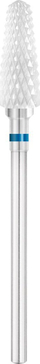 Freza keramike EXO Rounded Cone 826F, 5.5 mm, grit mesatar, e bardhë