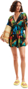 Fustan për femra Desigual Women's Tropical Print, shumëngjyrësh
