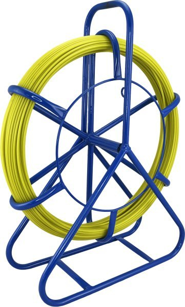 Shufër tërheqëse kabllosh Q-LANTEC NPK-38-20-S, FRP 3.8mm, 20m, e verdhë