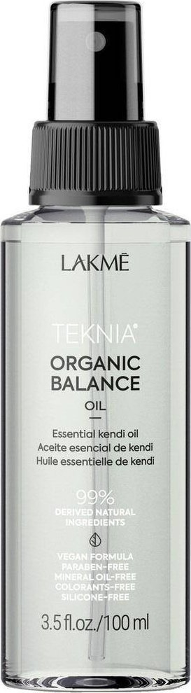 Vaj flokësh Lakme Teknia Organic Balance, 100 ml, për çdo lloj flokësh