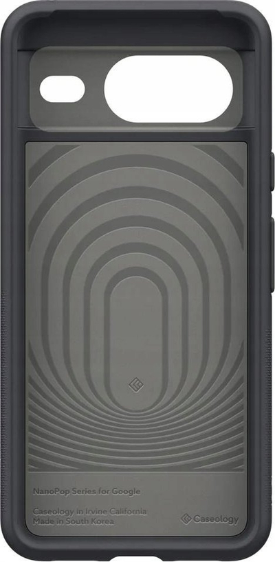 Mbulesë telefoni Spigen Caseology Nano Pop për Google Pixel 8, TPU fleksibël, mbrojtje nga goditjet, e zezë