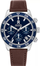 Orë dore Tommy Hilfiger 1792163, kronograf, 41mm, rrip lëkure kafe