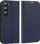 Këllëf telefoni Dux Ducis Skin X2 për Samsung Galaxy S23 Plus, me kapak, me xhep kartash, blu