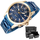 Ora dore Paul Lorens PL3844B2-6F3, meshkuj, 39mm, blu