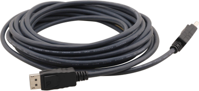 Kabllo DisplayPort Kramer C-MDPM/MDPM, 0.9m, 4K 60Hz, e zezë
