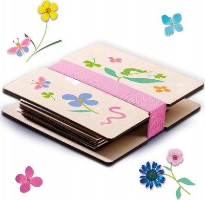 Set kreativ për shtyp lulesh Twenty Second Flower Press, për mikrovalë, shumëngjyrësh