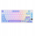 Tastierë mekanike Royal Kludge M75, wireless 2.4G, hot swap, Taro Milk argjend