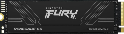 SSD i brendshëm Kingston FURY Renegade G5, 4TB, M.2 2280 NVMe PCIe 5.0, i zi
