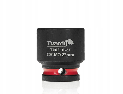 Kokë goditëse Tvardy, 1/2", gjashtëkëndore, 27 mm, CR-MO