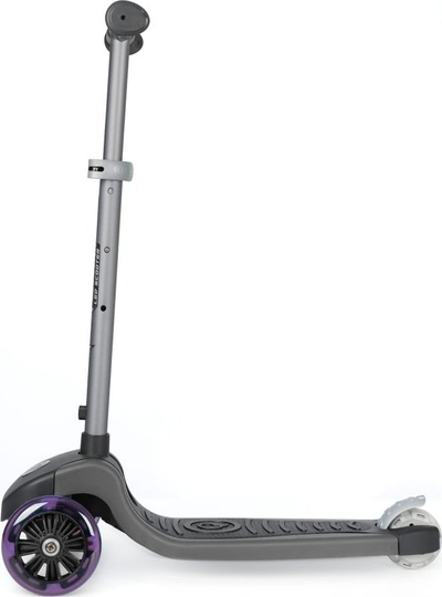 Trotinet balancues Qplay Future Eco, me platformë të gjerë me LED, për kalamaj, lejla