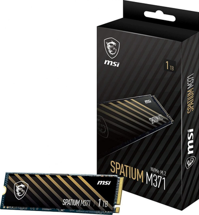 Disk SSD MSI Spatium M371, 1TB, M.2 2280 PCI-E x4 Gen3 NVMe