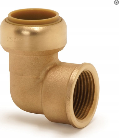 Bërryl 90° Comap Tectite Classic, FI 18–3/4", bronz DZR