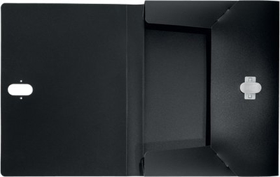 Dosje Leitz Recycle, A4, PP, e zezë - 3