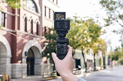 Mbajtëse për kamerë Sony GP-VPT2BT, e zezë