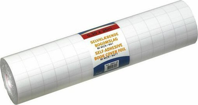 Mbështjellës vetëngjitës për libra Bantex, 30 cm, 25 m, transparent