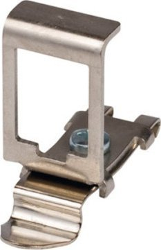 Adapter montimi Telegärtner Mounting Rail, metalik, për shina DIN, argjendtë