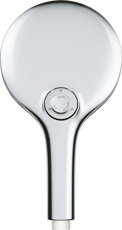 Dush dore Grohe Rainshower SmartActive, 3 rryma uji, krom
