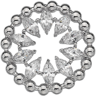 Varëse Hot Diamonds Emozioni Alloro Innocence Coin Pendant EC456-EC457, 25 mm