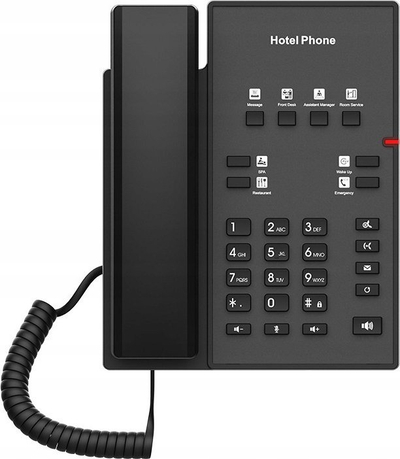 Telefoni hotelier Fanvil H1, 2 linja, i bardhë