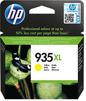 HP 935XL Касета со Мастило со Висок Принос, Жолта