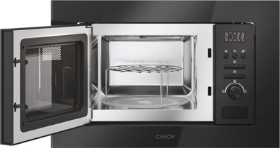 Furrë me mikrovalë Candy Wave 600 CA20FMW7NB, 20L, 800W, me grill, e zezë