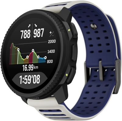 Ora sportive Suunto Vertical 2 Arctic Gray, AMOLED 1.5", GPS me dy banda, gri