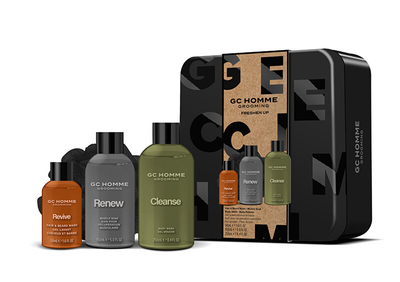 Set për meshkuj Grace Cole Mandarin, Bergamot & Rosmary, 4 elemente