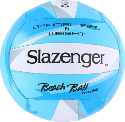 Top volejbolli plazhi Slazenger Beach Volleyball, madhësia 4, rreth 270 g, blu