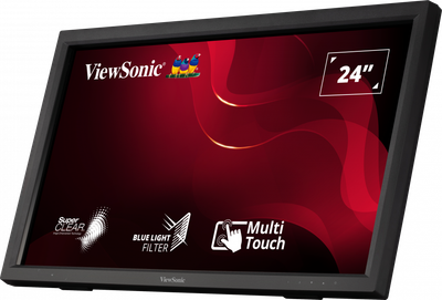 Monitor me prekje ViewSonic TD2423, 24", Full HD, i zi