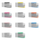 Set Fishekësh Epson 350ml për Stylus Pro 7900 dhe 9900, 11 copë
