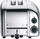 Toster Dualit Vario New Generation 27030, 2 feta, 1200W, inox argjendtë