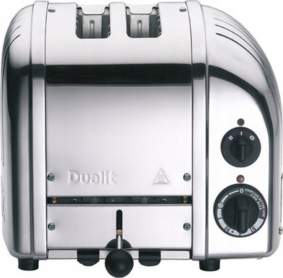 Toster Dualit Vario New Generation 27030, 2 feta, 1200W, inox argjendtë