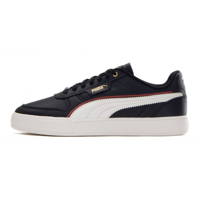 Atlete Puma Caven Dime FC M 38638002, lëkurë, SoftFoam+, të zeza me të bardhë