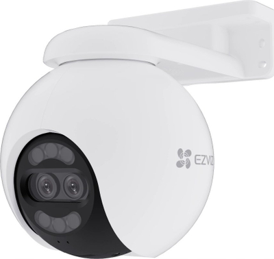 Безбедносна камера Ezviz H80x Dual, 4K, Wi-Fi и Ethernet, IP65, бела