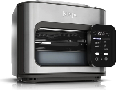Furrë dhe air fryer Ninja Combi SFP700EU, 12 programe, kompakte, argjend
