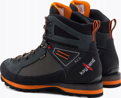 Këpucë malore për meshkuj Kayland Cross Mountain GTX, Gore Tex, Vibram, gri portokalli, 43.5