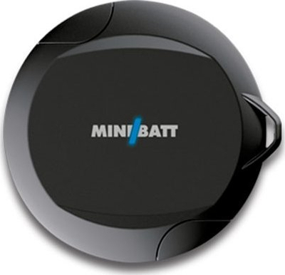 Безжичен полнач MiniBatt PowerRing, Qi, 5V, црн