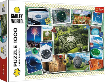 Puzzle Trefl Smiley World Happy Photos, 1000 pjesë, shumëngjyrësh