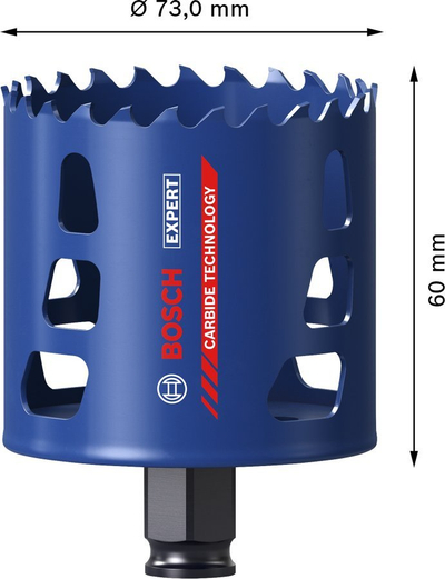Sharrë rrethore Bosch Expert ToughMaterial 2608900435, 73mm, për hekur e dru