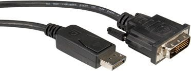 Kabllo audio video Roline 11.04.5612, DisplayPort në DVI D, 5m, e zezë