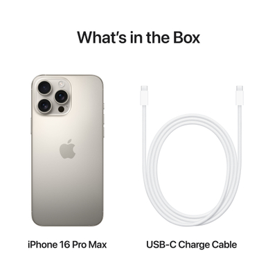 Apple iPhone 16 Pro Max, 512GB, Natural Titanium