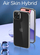 Mbulesë telefoni Spigen Air Skin Hybrid për iPhone 15 Plus, transparente, ultra e hollë