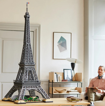 Set LEGO Icons Eiffel Tower 10307, 10001 pjesë, për të rritur, shumëngjyrësh