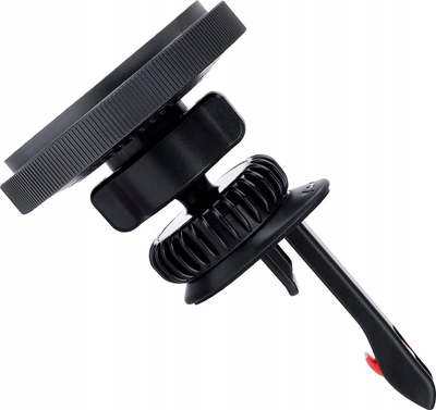 Mbajtëse telefoni 3MK Car MagCharger, magnetike, karikim wireless 15W, për grilë ajri, e zezë